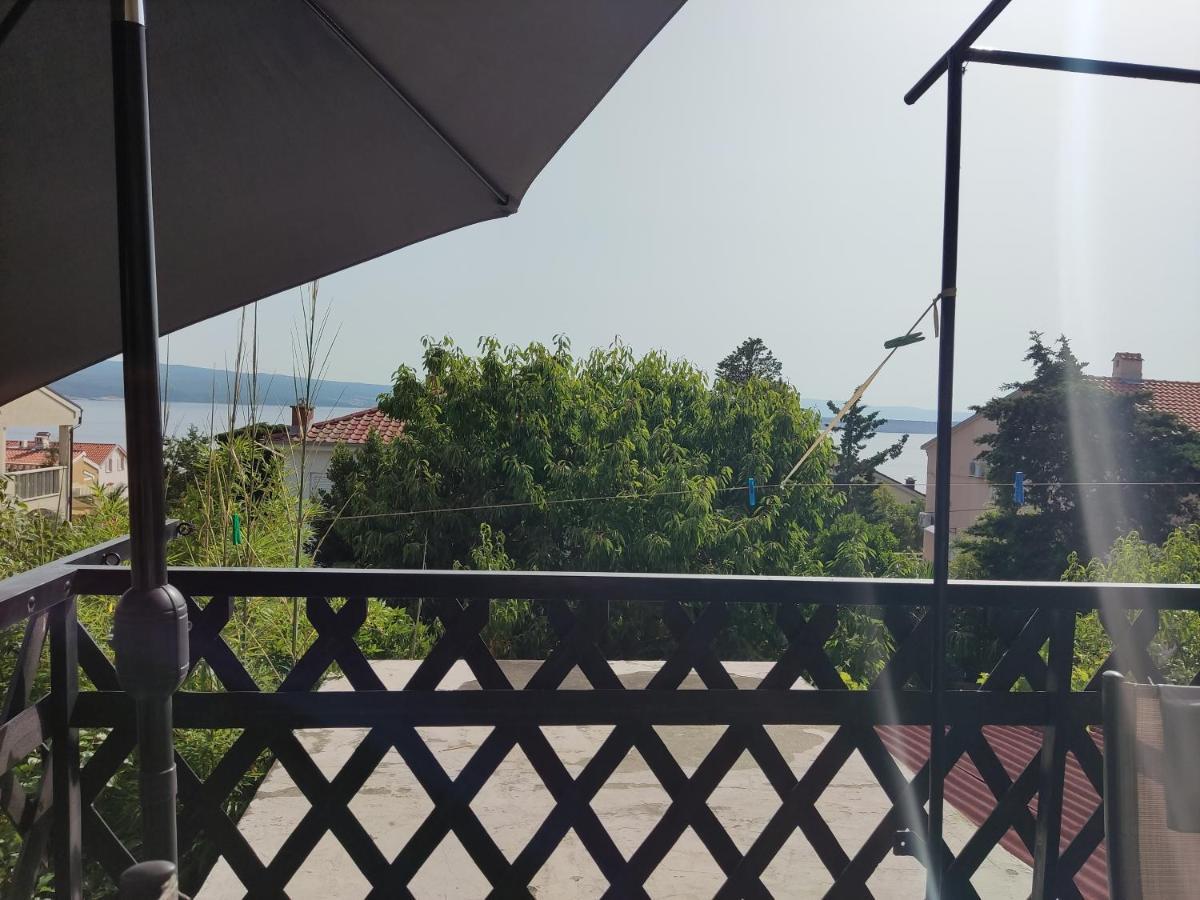 Apartment Teresa With Big Terrace Dramalj Crikvenica Bagian luar foto