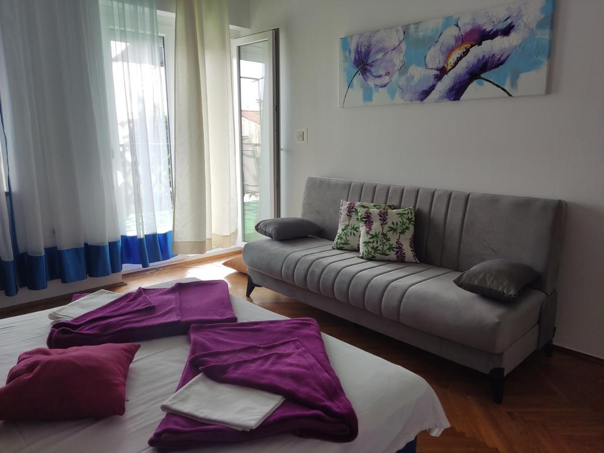 Apartment Teresa With Big Terrace Dramalj Crikvenica Bagian luar foto