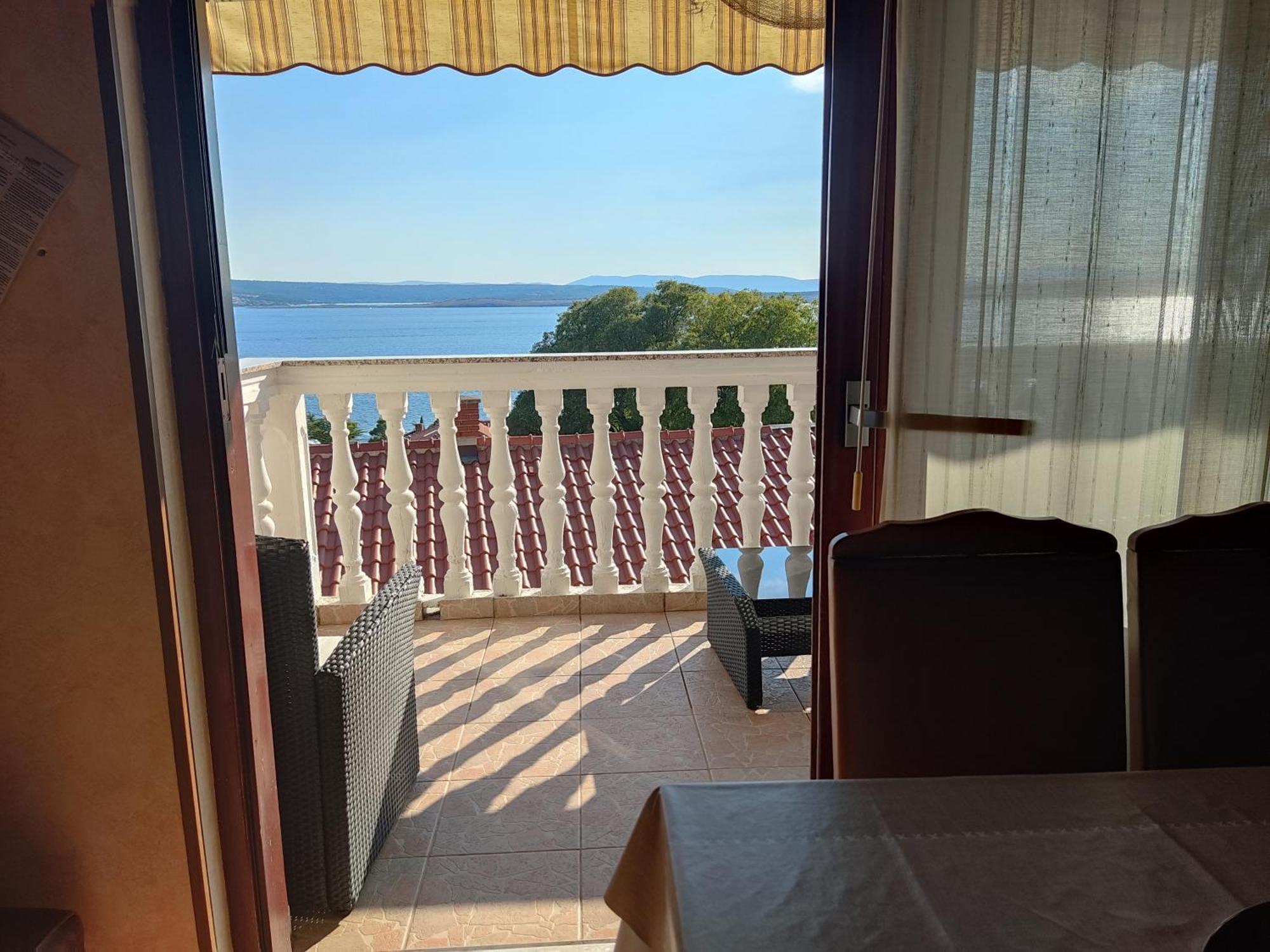 Apartment Teresa With Big Terrace Dramalj Crikvenica Bagian luar foto