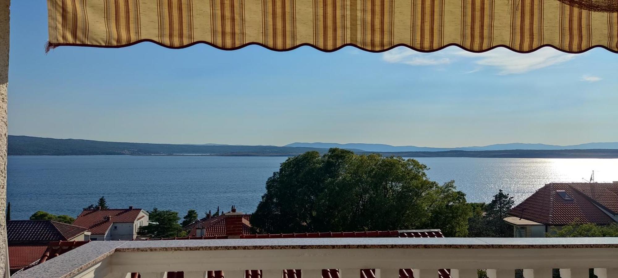 Apartment Teresa With Big Terrace Dramalj Crikvenica Bagian luar foto