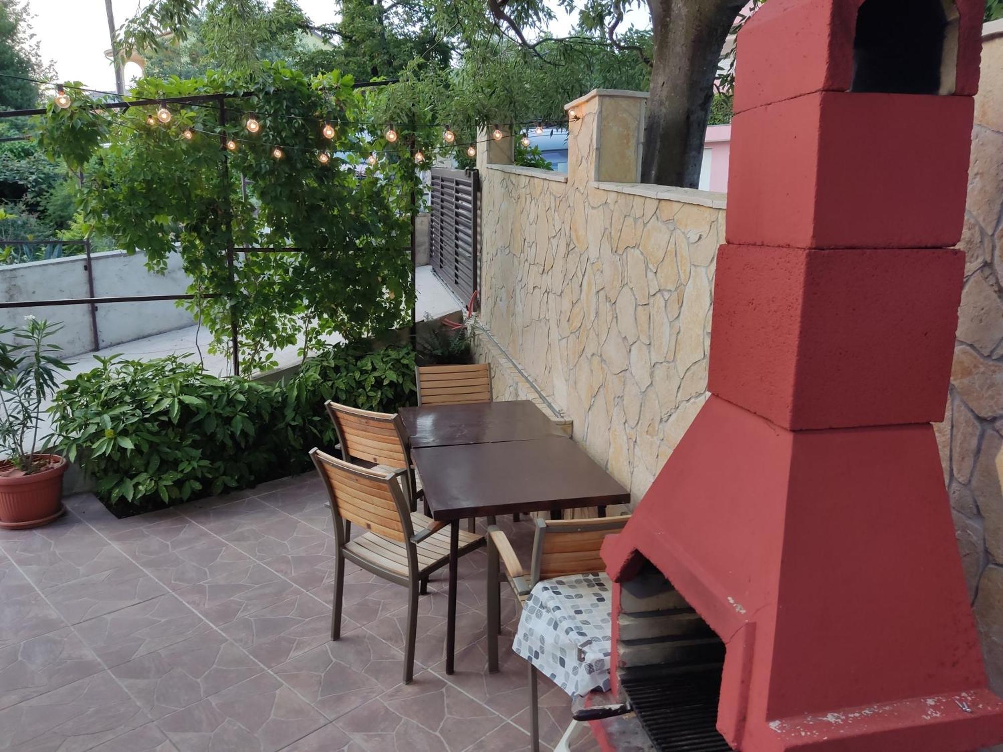 Apartment Teresa With Big Terrace Dramalj Crikvenica Bagian luar foto