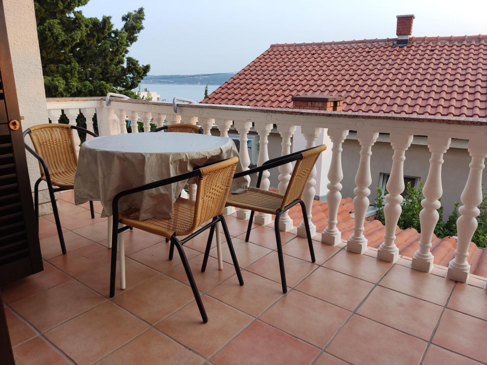Apartment Teresa With Big Terrace Dramalj Crikvenica Bagian luar foto